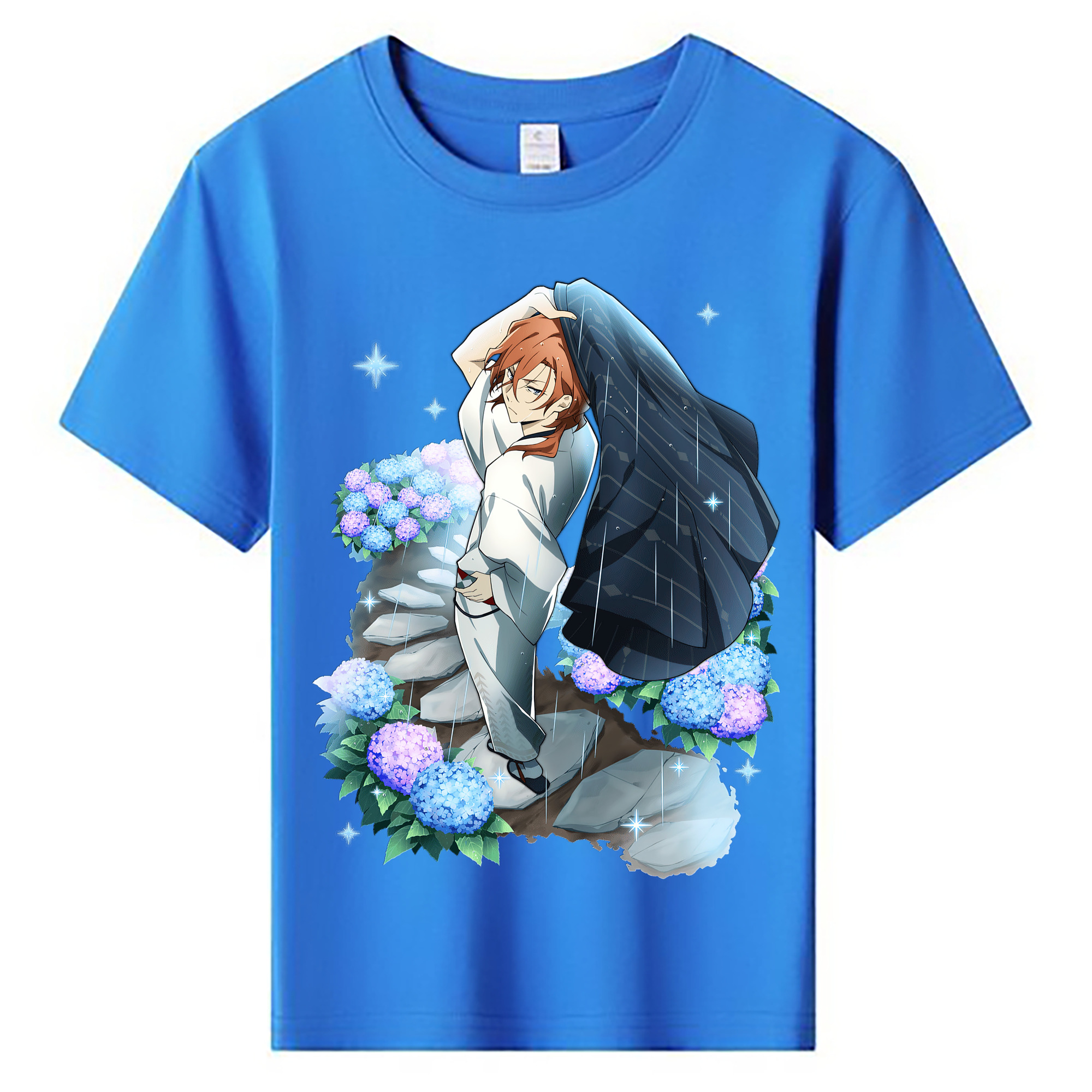 （画像用） 文豪ストレイドッグス Bungo Stray Dogs 綿100％キッズTシャツ（フロントプリント）